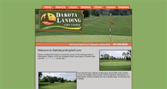 Desktop Screenshot of dakotalandinggolf.com